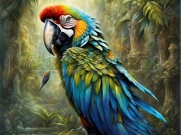 PANEL DRUKOWANY PAPUGA NR 5