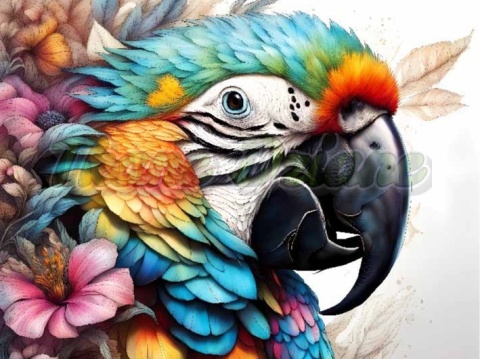 PANEL DRUKOWANY PAPUGA NR 7