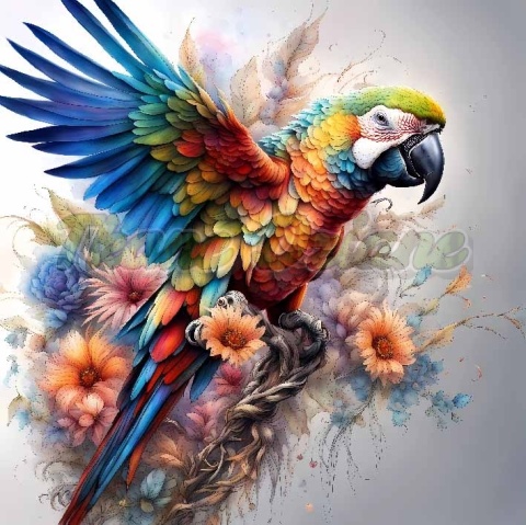 PANEL DRUKOWANY PAPUGA NR 8