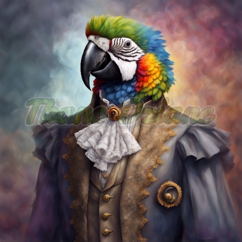 PANEL DRUKOWANY PAPUGA NR 10