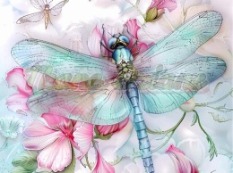 PANEL DRUKOWANY PASTELOWE ZWIERZĘTA- WAŻKA NR 2