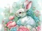 PANEL DRUKOWANY PASTELOWE ZWIERZĘTA- KRÓLIK NR 13