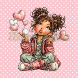 PANEL DRUKOWANY WALENTYNKOWA DZIEWCZYNKA NR 13