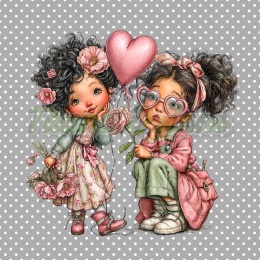 PANEL DRUKOWANY WALENTYNKOWA DZIEWCZYNKA NR 14