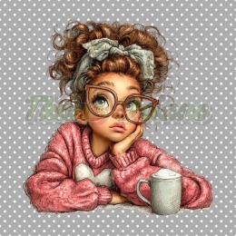 PANEL DRUKOWANY WALENTYNKOWA DZIEWCZYNKA NR 23