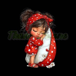 PANEL DRUKOWANY WIELKANOCNA DZIEWCZYNKA NR 4