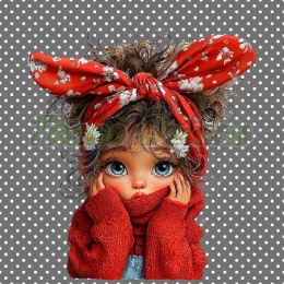 PANEL DRUKOWANY WIELKANOCNA DZIEWCZYNKA NR 7