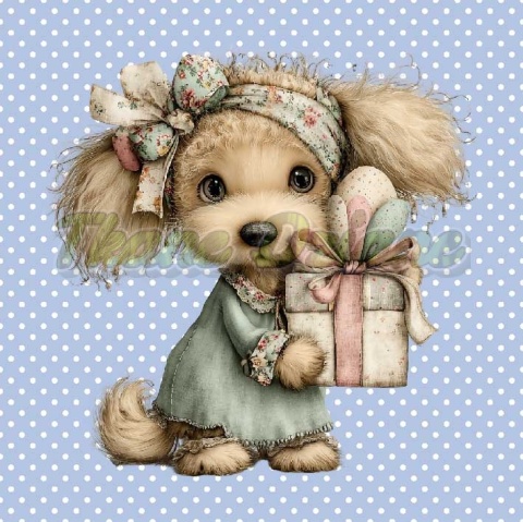 PANEL DRUKOWANY WIELKANOCNE PSY NR 1