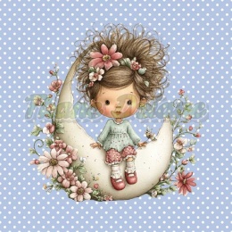 PANEL DRUKOWANY WIELKANOCNE DZIEWCZYNKA NR 4