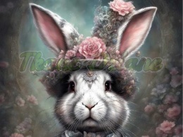 PANEL DRUKOWANY WIELKANOCNY ZAJĄC NR 1