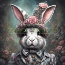 PANEL DRUKOWANY WIELKANOCNY ZAJĄC NR 1