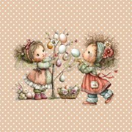 PANEL DRUKOWANY WIELKANOCNE DZIEWCZYNKI NR 1