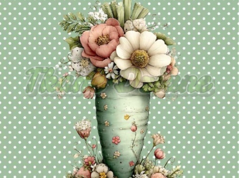 PANEL DRUKOWANY WIELKANOCNE MARCHEWECZKI NR 5