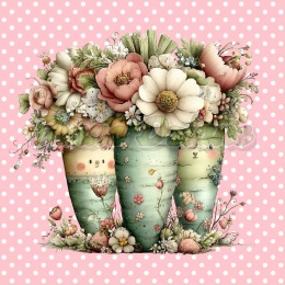 PANEL DRUKOWANY WIELKANOCNE MARCHEWECZKI NR 7