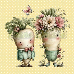 PANEL DRUKOWANY WIELKANOCNE MARCHEWECZKI NR 9