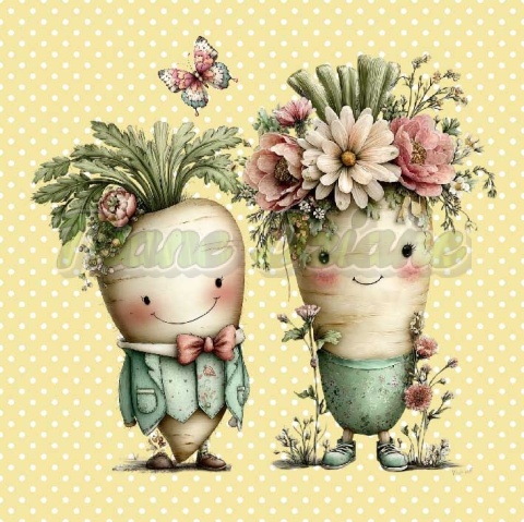 PANEL DRUKOWANY WIELKANOCNE MARCHEWECZKI NR 9