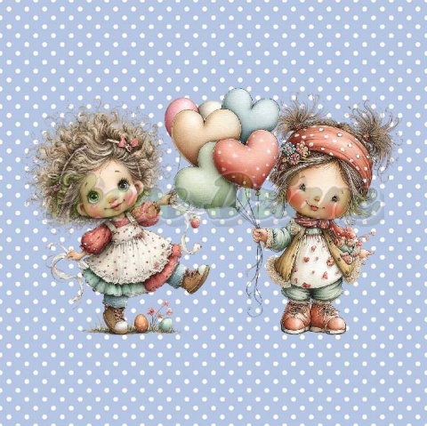 PANEL DRUKOWANY WIELKANOCNE DZIEWCZYNKI NR 3