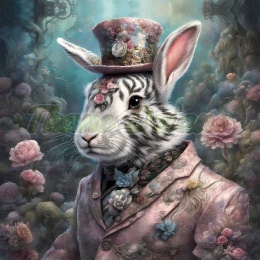 PANEL DRUKOWANY WIELKANOCNY ZAJĄC NR 2