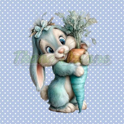 PANEL DRUKOWANY WIELKANOCNY ZAJĄC NR 4