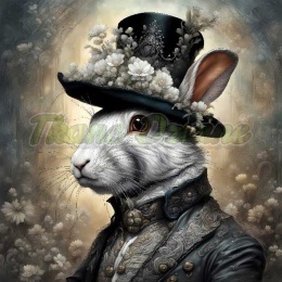 PANEL DRUKOWANY WIELKANOCNY ZAJĄC NR 5