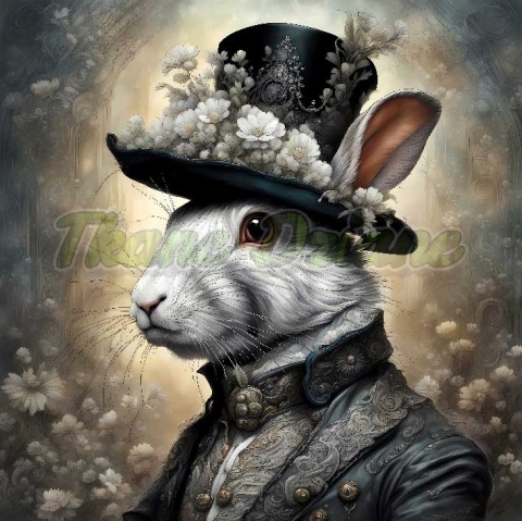 PANEL DRUKOWANY WIELKANOCNY ZAJĄC NR 5