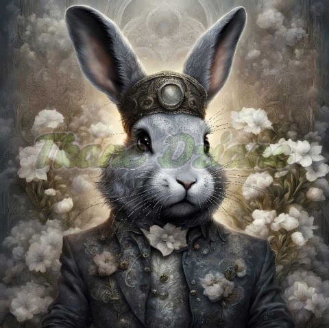 PANEL DRUKOWANY WIELKANOCNY ZAJĄC NR 7