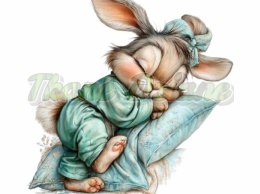 PANEL DRUKOWANY WIELKANOCNY ZAJĄC NR 8