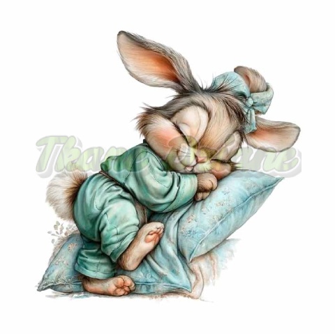 PANEL DRUKOWANY WIELKANOCNY ZAJĄC NR 8