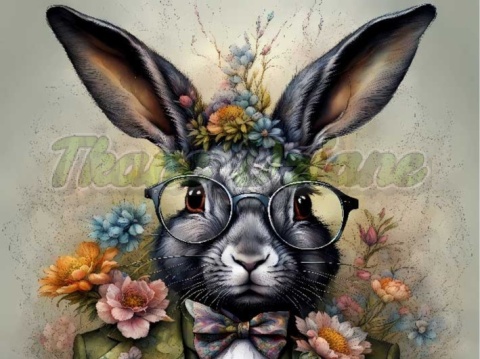 PANEL DRUKOWANY WIELKANOCNY ZAJĄC NR 9