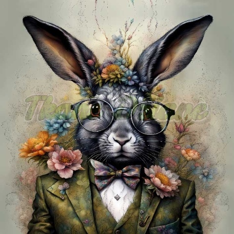 PANEL DRUKOWANY WIELKANOCNY ZAJĄC NR 9