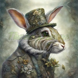 PANEL DRUKOWANY WIELKANOCNY ZAJĄC NR 10