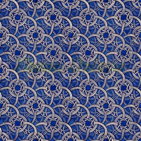 TKANINA DRUKOWANA CELTYCKI WZÓR NR 1