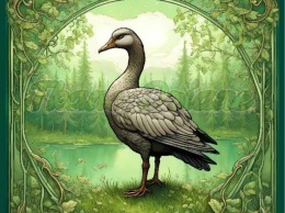 PANEL DRUKOWANY ART NOUVEAU-GĘŚ NR 112