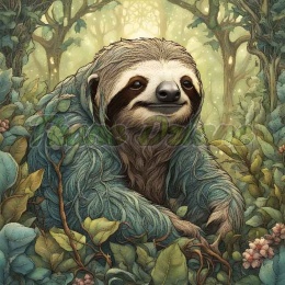 PANEL DRUKOWANY ART NOUVEAU-LENIWIEC NR 113