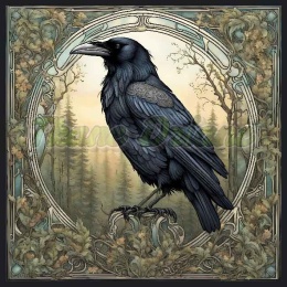 PANEL DRUKOWANY ART NOUVEAU-KRUK NR 108