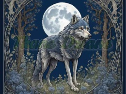 PANEL DRUKOWANY ART NOUVEAU-WILK NR 109