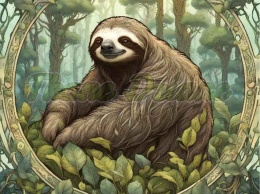 PANEL DRUKOWANY ART NOUVEAU-LENIWIEC NR 114