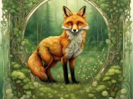 PANEL DRUKOWANY ART NOUVEAU- LIS NR 92