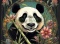 PANEL DRUKOWANY ART NOUVEAU-PANDA NR 106