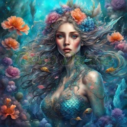 PANEL DRUKOWANY KOBIETA W KWIATACH NR 24