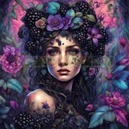 PANEL DRUKOWANY KOBIETA W KWIATACH NR 28