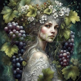 PANEL DRUKOWANY KOBIETA W KWIATACH NR 32