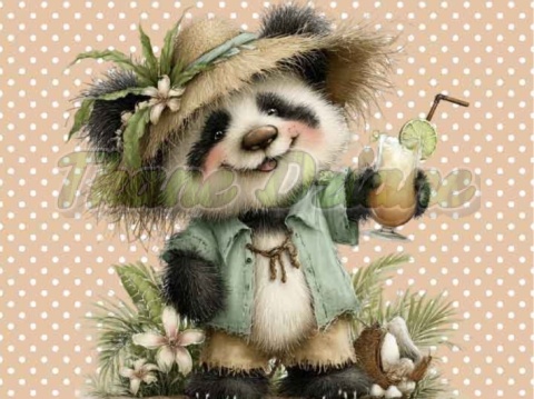 PANEL DRUKOWANY PANDA NR 11