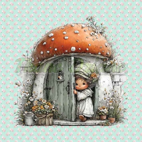 PANEL DRUKOWANY PASTELOWA DZIEWCZYNKA NR 3