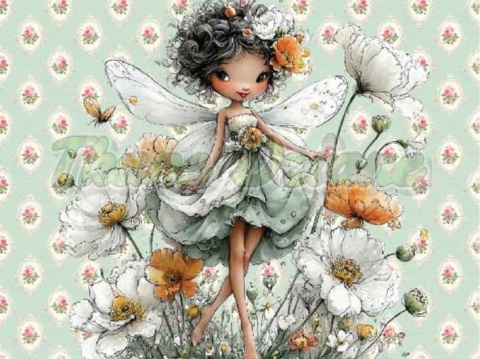 PANEL DRUKOWANY PASTELOWA DZIEWCZYNKA NR 4