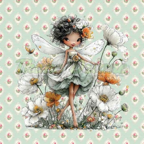 PANEL DRUKOWANY PASTELOWA DZIEWCZYNKA NR 4