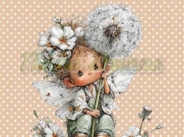 PANEL DRUKOWANY PASTELOWA DZIEWCZYNKA NR 6