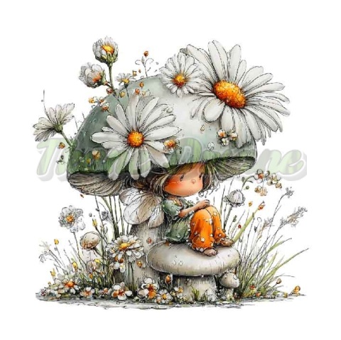 PANEL DRUKOWANY PASTELOWA DZIEWCZYNKA NR 7