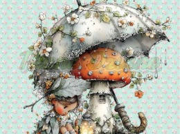 PANEL DRUKOWANY PASTELOWA DZIEWCZYNKA NR 9