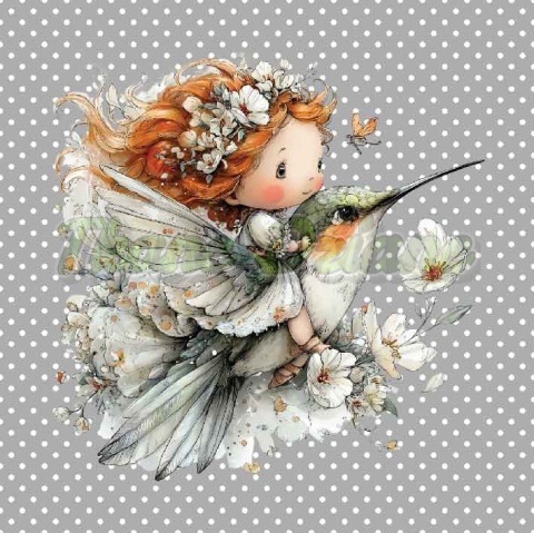 PANEL DRUKOWANY PASTELOWA DZIEWCZYNKA NR 1